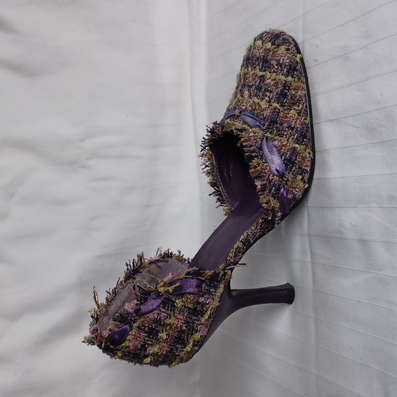 Cause & Effect "Rafe" Boucle Fabric Dorsay Heels- Sz. 7 - Picture 4 of 10